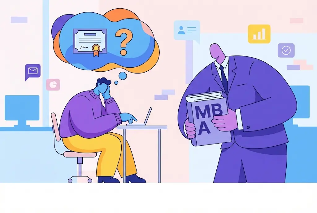 Dear Peter: I'm feeling stuck. Do I need an MBA?