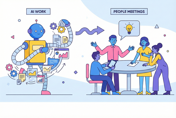Let AI be the robot. Meetings are for people.