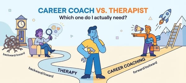 Career coach vs. therapist: which one do I actually need?